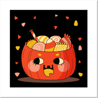 Halloween Candy Posters and Art